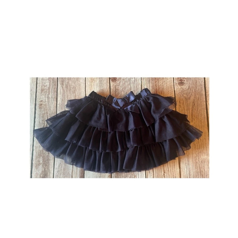 Baby Gap Navy Blue Layered Skirt